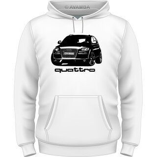 Audi Q7 Quattro Auto T-Shirt/Kapuzenpullover (Hoodie)