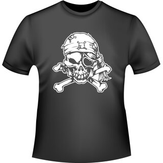 Schädel/Totenkopf Shirt Pirate Boneskull
