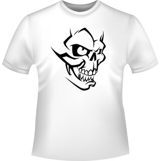 Schädel/Totenkopf Shirt Bad Skull