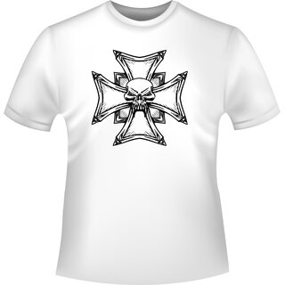 Schädel/Totenkopf Shirt Ironcross Skull