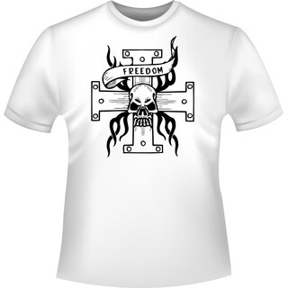 Schädel/Totenkopf Shirt Cross Skull