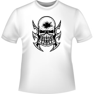 Schädel/Totenkopf Shirt Headshot Skull