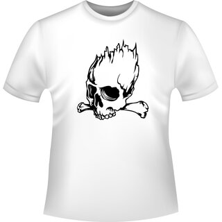Schdel/Totenkopf Shirt Bonebite Skull