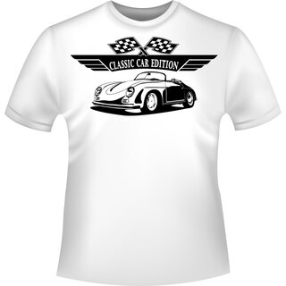 Porsche 356 Speedster (James Dean Porsche) Klassiker T-Shirt/Kapuzenpullover (Hoodie)