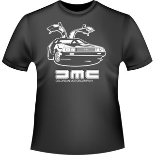 DeLorean DMC-12 aus  Zurück in die Zukunft T-Shirt/Kapuzenpullover (Hoodie)