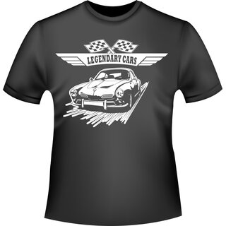 Karmann Ghia Typ 14 (Version2) Oldtimer T-Shirt/Kapuzenpullover (Hoodie)