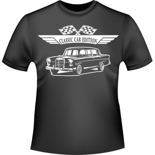Mercedes W110 Heckflosse  (1961 - 1968) Oldtimer T-Shirt/Kapuzenpullover (Hoodie)