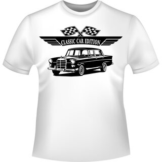 Mercedes W110 Heckflosse  (1961 - 1968) Oldtimer T-Shirt/Kapuzenpullover (Hoodie)