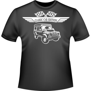 Land Rover Defender (seit 1983)  Land Rover T-Shirt / Kapuzenpullover (Hoodie)