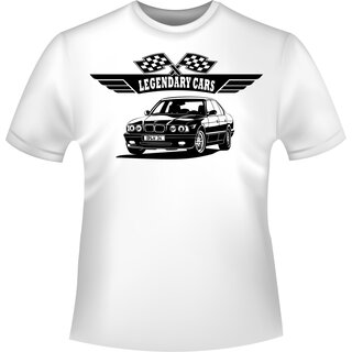 BMW 5er E34 520i 530i 540i M5 (Version2)  T-Shirt / Kapuzenpullover (Hoodie)