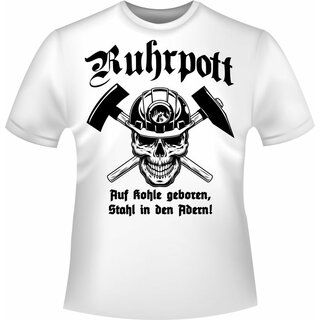 RUHRPOTT SKULL T-Shirt/Kapuzenpullover (Hoodie)