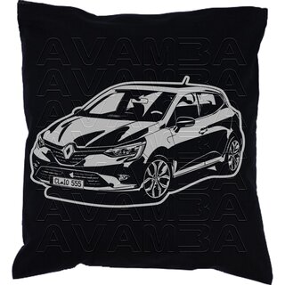 Renault Clio V  (2019 -)  Car-Art-Kissen / Car-Art-Pillow