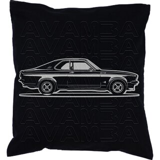 OPEL Manta A GT/E V2  Car-Art-Kissen / Car-Art-Pillow