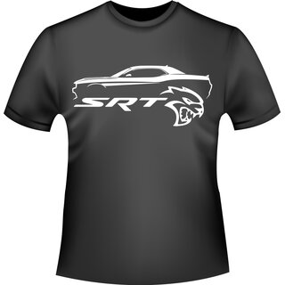 Dodge Challenger SRT Hellcat  ArtDesign  T-Shirt / Kapuzenpullover (Hoodie)