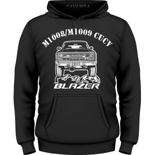 Chevrolet Blazer K5 - K40 CUCV M1008 / M1009  Front T-Shirt / Kapuzenpullover (Hoodie)