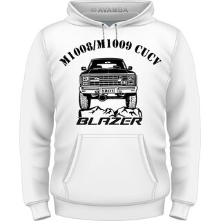 Chevrolet Blazer K5 - K40 CUCV M1008 / M1009  Front T-Shirt / Kapuzenpullover (Hoodie)
