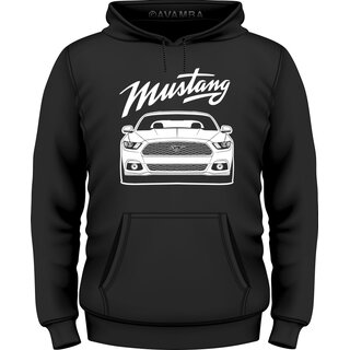Ford Mustang VI Front  (ab 2014)  T-Shirt / Kapuzenpullover (Hoodie)