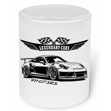 Porsche GT3 RS) Moneybox / Spardose mit Aufdruck