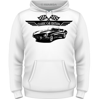 Jaguar E-Type Roadster (V2)  T-Shirt / Kapuzenpullover (Hoodie)