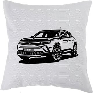 OPEL Mokka B (ab 2021)   Car-Art-Kissen / Car-Art-Pillow