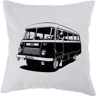 ROBUR LO 3000 Bus  Car-Art-Kissen / Car-Art-Pillow