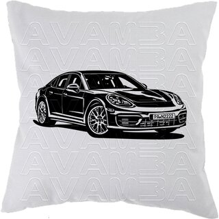  Porsche Panamera 2. Gen..  Car-Art-Kissen / Car-Art-Pillow