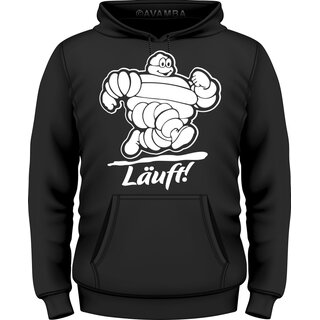 Läuft! Michelin-Mann T-Shirt / Kapuzenpullover (Hoodie)
