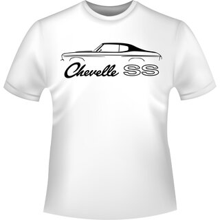 Chevrolet Chevelle SS DesignArt V2 T-Shirt / Kapuzenpullover (Hoodie)