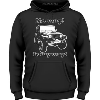 Jeep Wrangler - CJ No way! T-Shirt / Kapuzenpullover (Hoodie)
