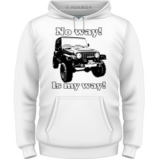 Jeep Wrangler - CJ No way! T-Shirt / Kapuzenpullover (Hoodie)