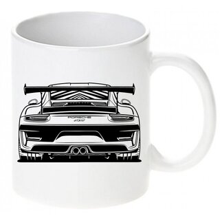 Porsche 911 GT3 RS Backside  Tasse / Keramikbecher m. Aufdruck