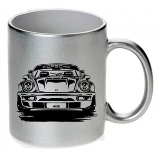 Porsche 911 Racing Front Tasse / Keramikbecher m. Aufdruck