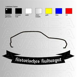 Opel Kadett E Silhouette Historisches Kulturgut