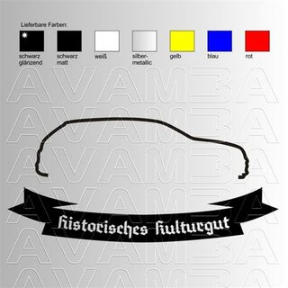 Opel Signum Silhouette Historisches Kulturgut