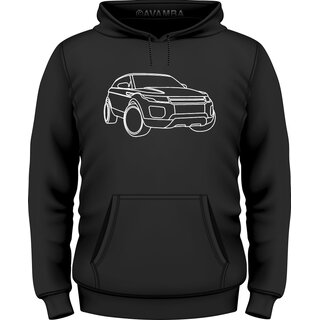 Range Rover Evoque Scribble style Auto T-Shirt/Kapuzenpullover (Hoodie)