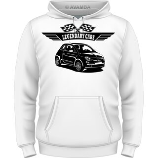Fiat 500 Modern  T-Shirt / Kapuzenpullover (Hoodie)