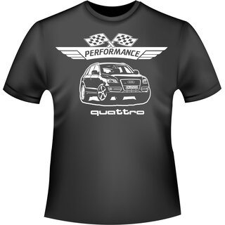 Audi Q5 Quattro  T-Shirt/Kapuzenpullover (Hoodie)