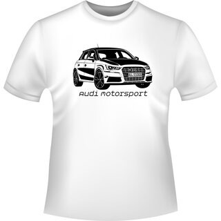 Audi S1 (X8)  (2014 -  )  Audi T-Shirt / Kapuzenpullover (Hoodie)