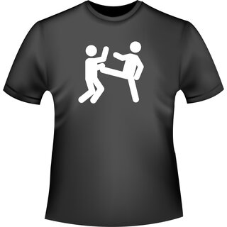 MMA Frontkick Picto  T-Shirt/Kapuzenpullover (Hoodie)