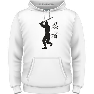 Samuraischwertkämpfer T-Shirt/Kapuzenpullover (Hoodie)