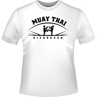 Muay Thai Kickboxen T-Shirt/Kapuzenpullover (Hoodie)