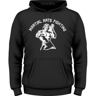 Martial Arts Fighter T-Shirt/Kapuzenpullover (Hoodie)