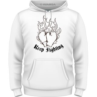 Boxhandschuhe Keep Fighting T-Shirt/Kapuzenpullover (Hoodie)