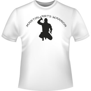 Martial Arts Warrior T-Shirt/Kapuzenpullover (Hoodie)