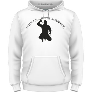 Martial Arts Warrior T-Shirt/Kapuzenpullover (Hoodie)