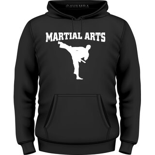 Martial Arts HighKick T-Shirt/Kapuzenpullover (Hoodie)