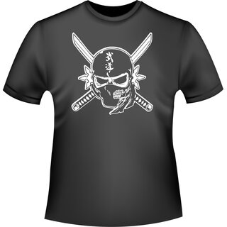 Ninja Skull T-Shirt/Kapuzenpullover (Hoodie)