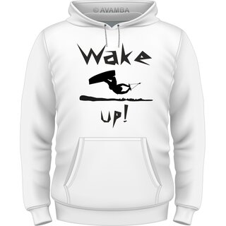 Wakeboarding Wake up T-Shirt/Kapuzenpullover (Hoodie)