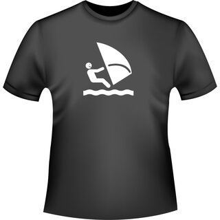 Windsurfing Picto  T-Shirt/Kapuzenpullover (Hoodie)