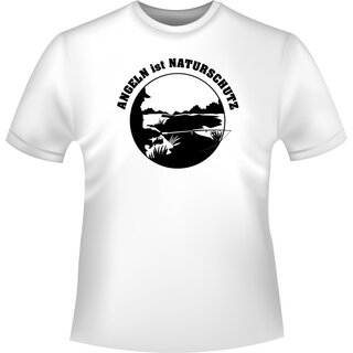 Angeln ist Naturschutz T-Shirt/Kapuzenpullover (Hoodie)